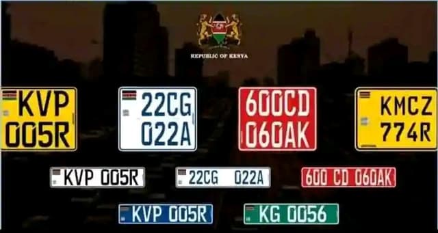 New Number Plates